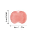 Foot Back Body Scrubber Massager Pad Shower Bath Exfoliating Brush Cleaning Mat - Pink