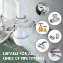 Multifunctional Bathroom Sink Water Pipe Wrench Tool Adjustable Open End Spanner