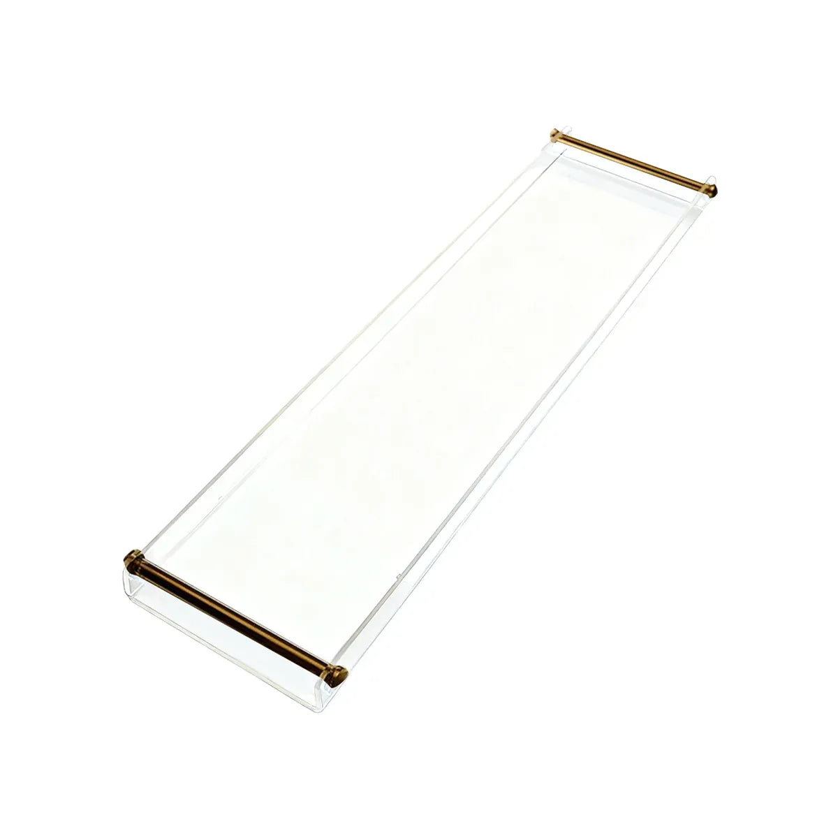 Acrylic Bathtub Caddy Tray Transparent Durable Bath Table