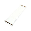 Acrylic Bathtub Caddy Tray Transparent Durable Bath Table