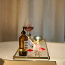 Acrylic Bathtub Caddy Tray Transparent Durable Bath Table