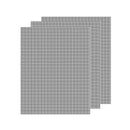 3/6/10PCS Non-Stick BBQ Grill Mat Mesh Liner Cooking Barbecue Sheet Baking Pad - 42X36cm-3PCS
