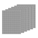 3/6/10PCS Non-Stick BBQ Grill Mat Mesh Liner Cooking Barbecue Sheet Baking Pad - 42X36cm-6PCS