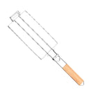 Portable Sausage Grill Net BBQ Tool Hot Dog Grill Holder Cooking Basket BBQ Rack