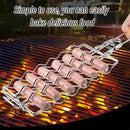 Portable Sausage Grill Net BBQ Tool Hot Dog Grill Holder Cooking Basket BBQ Rack