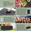17 Piece BBQ Grill Tools Set Outdoor Barbecue Spatula Shovel Stainless Steel Kit
