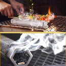 Hexagon Bbq Smoker Tube Stainless Steel Grill Accessory Smoking Box Long Lasting - 6Inch