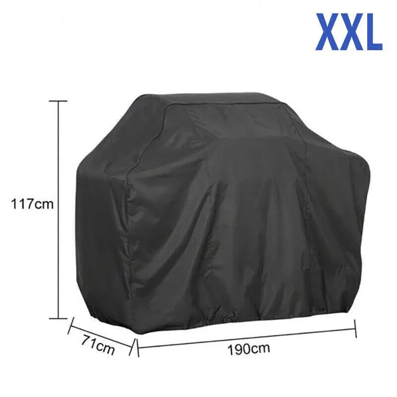 Waterproof Bbq Cover Heavy Duty Rain Gas Barbeque Smoker Grill Protector L/XL/XXL - XL