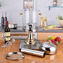 8L Stainless Steel Juice Dispenser Cold Beverage Coffee Milk Tea Machine - Silver