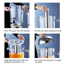 8L Stainless Steel Juice Dispenser Cold Beverage Coffee Milk Tea Machine - Silver