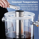 8L Stainless Steel Juice Dispenser Cold Beverage Coffee Milk Tea Machine - Silver