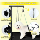 Adjustable Pet Grooming Arm with Clamp for Dog Cat Bath Table Bracket Clamp