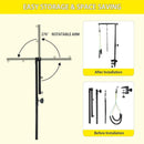 Adjustable Pet Grooming Arm with Clamp for Dog Cat Bath Table Bracket Clamp