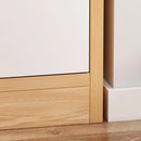 Small Multi Functional Storage Cabinet 2 Drawers 1 Open Space Sturdy Durable