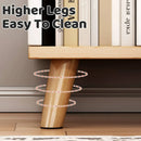 Modern Minimalist Bedside Table Bedroom Nightstand with Storage Drawer Shelf