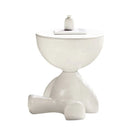 Plastic Bedside Table Sofa End Table Storage Rack Movable Coffee Table Mini Bear