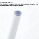 Modern Round Bedside Table with Storage White Small Coffee Side Table 40cm