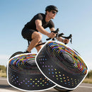 Anti Slip Breathable Road Bike Handlebar Tape Sweat Absorbing Silicone PU EVA