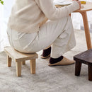 Solid Wood Small Bench Low Stool Shoe Bench Living Room Sturdy