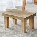 Solid Wood Small Bench Low Stool Shoe Bench Living Room Sturdy