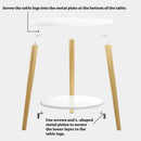 Minimalist Small Double Layer Sofa Side Table Compact Living Room End Table