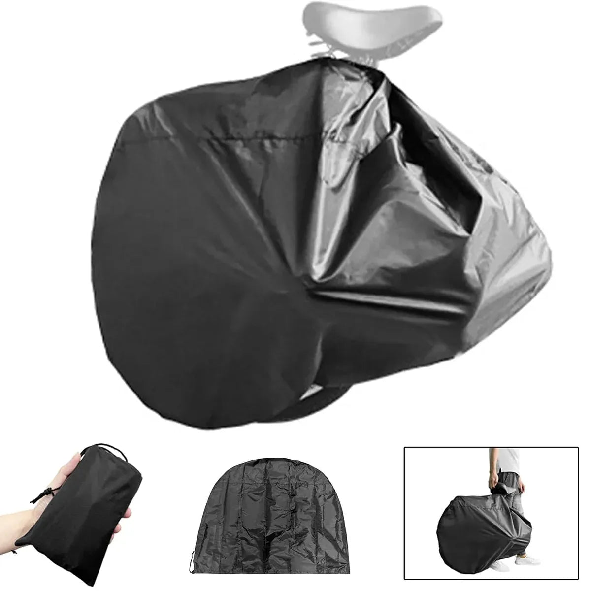 Portable Mountain Road Folding Bike Carry Bag Waterproof For Travel Storage - For Folding Bike
