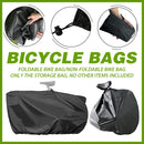 Portable Mountain Road Folding Bike Carry Bag Waterproof For Travel Storage - For Standard Bike