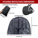 Portable Mountain Road Folding Bike Carry Bag Waterproof For Travel Storage - For Standard Bike
