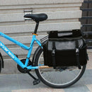 Bike Bag Motorbike Touring Saddle Bag Durable Canvas Bike Bicycle Rear Seat Bag