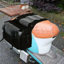 Bike Bag Motorbike Touring Saddle Bag Durable Canvas Bike Bicycle Rear Seat Bag