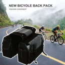 Bike Bag Motorbike Touring Saddle Bag Durable Canvas Bike Bicycle Rear Seat Bag