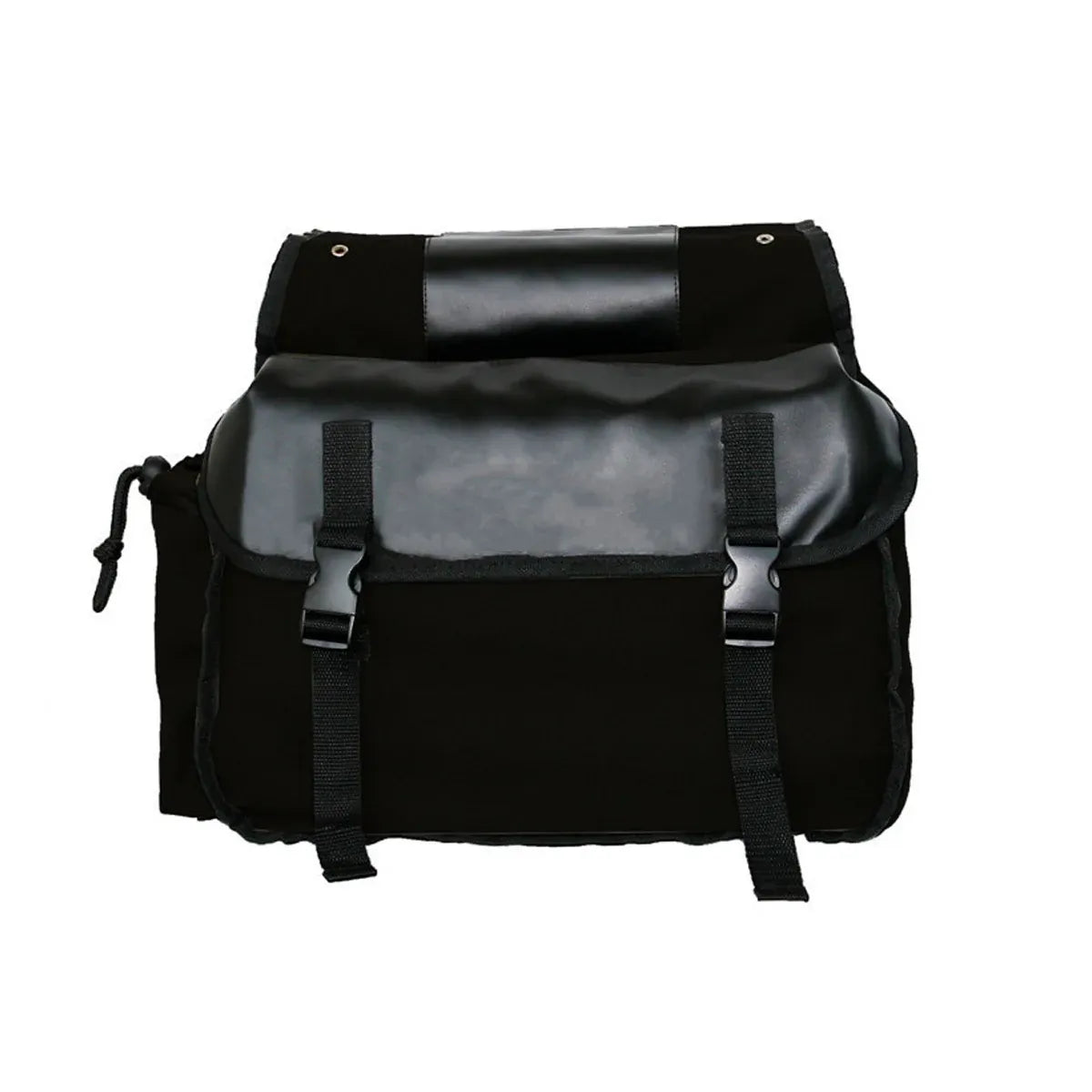 Bike Bag Motorbike Touring Saddle Bag Durable Canvas Bike Bicycle Rear Seat Bag