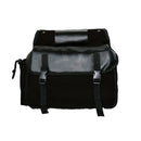 Bike Bag Motorbike Touring Saddle Bag Durable Canvas Bike Bicycle Rear Seat Bag
