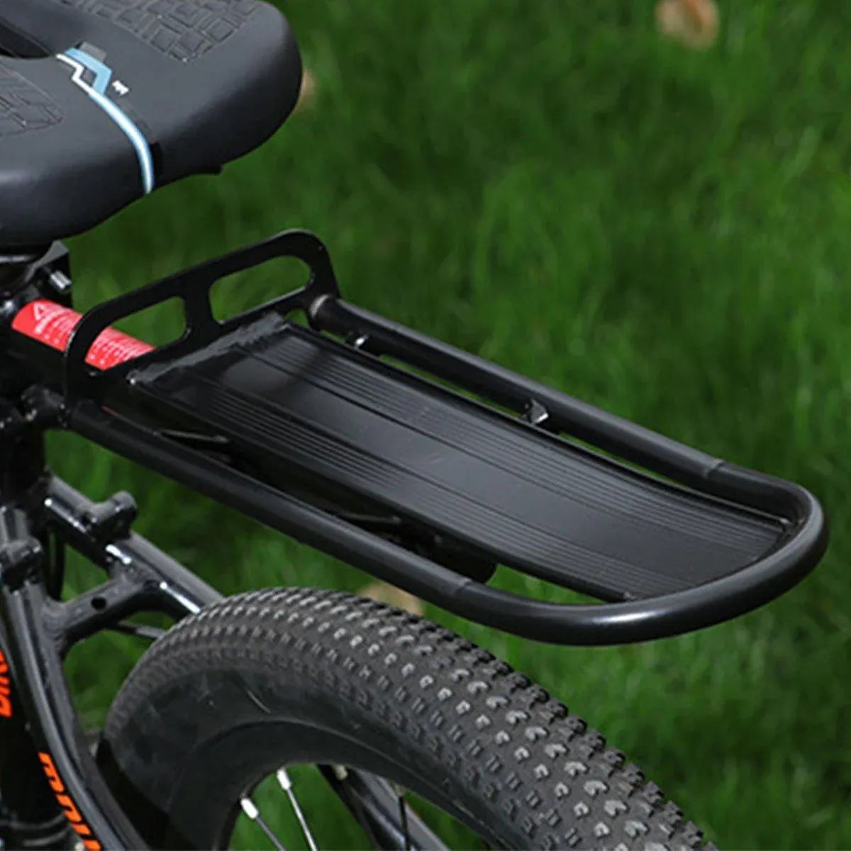 Mountain Bike Rear Rack Flat Suspension Rack Accessories Luggage Carrier Shelf