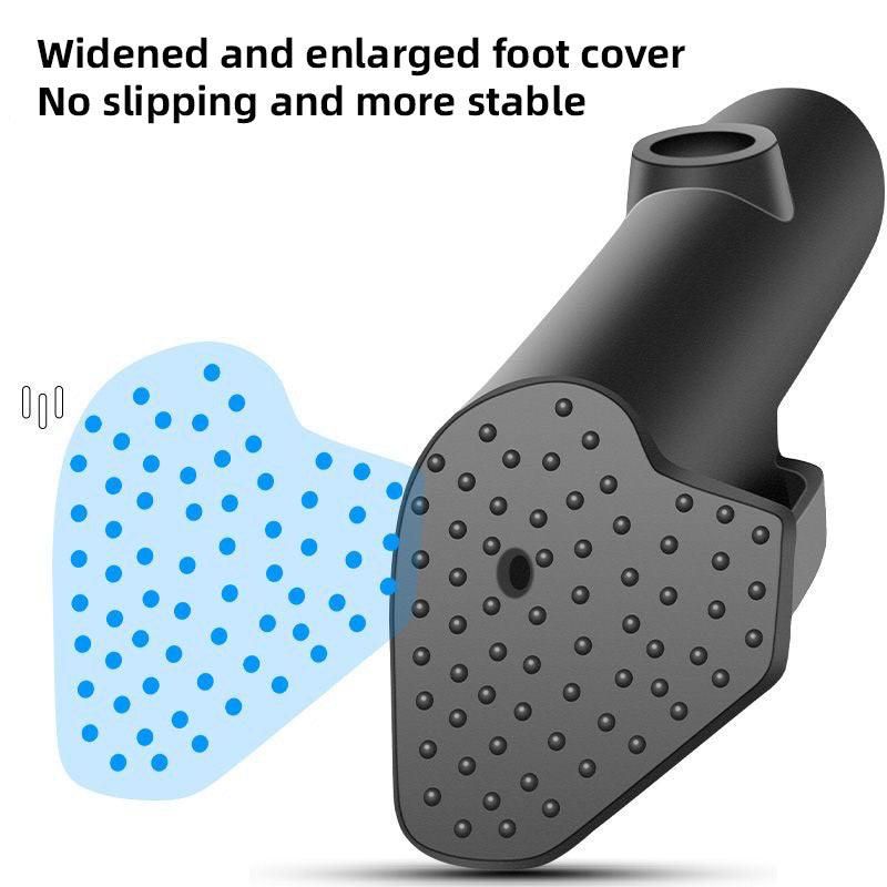 Mountain Bike Foot Support Stand Pedal Support for Bicycle Repair Maintenance - Three-hole model