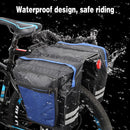 Bicycle Rear Rack Pannier Bags Double Side Water-Resistant Cycling Storage Bag