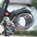 5 Digit Combination Bike Cable Lock 1.2m x 12mm with Mount Bracket