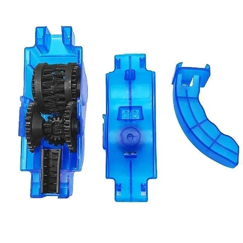 Bicycle Chain Cleaner Bike Wash Tool Cycling Scrubber Wheel Cleaning Brushes