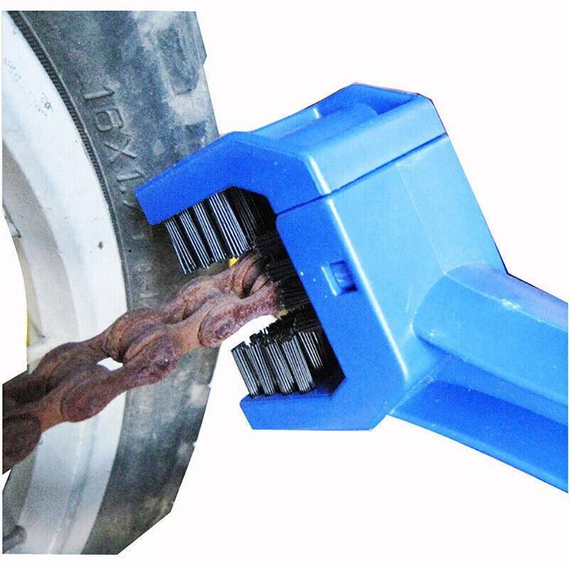 Cycling Bicycle Motorcycle Chain Cleaning Tool Gear Grunge Brush Cleaner Plastic