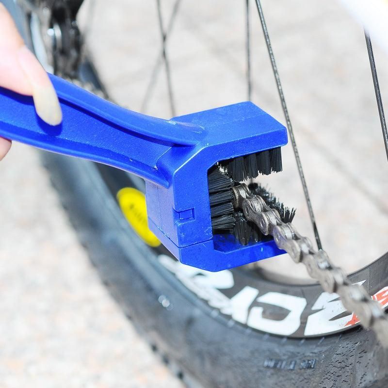 Cycling Bicycle Motorcycle Chain Cleaning Tool Gear Grunge Brush Cleaner Plastic