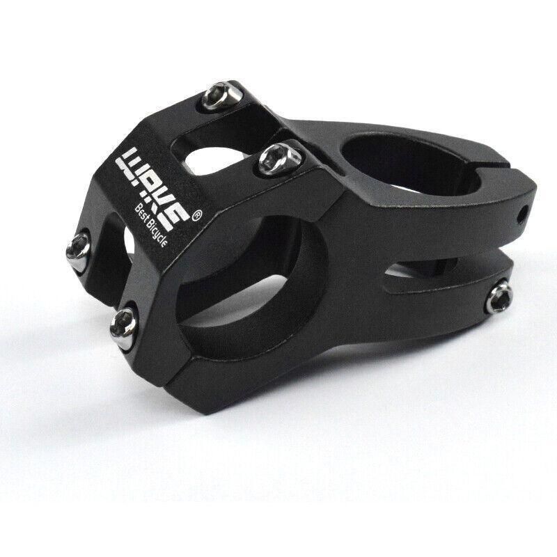 MTB Mountain Bike Handlebar Stem 31.8mm Aluminium Alloy Short Stem Cycling Part - Blue