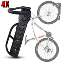 4Pcs Steel Bicycle Bike Wall Rack Mount Garage Stand Holder Storage Hanger Hook