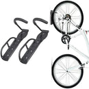 4Pcs Steel Bicycle Bike Wall Rack Mount Garage Stand Holder Storage Hanger Hook