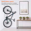 4Pcs Steel Bicycle Bike Wall Rack Mount Garage Stand Holder Storage Hanger Hook