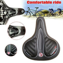 Wide Big Bum Bike Bicycle Gel Cruiser Comfort Saddle Seat Sporty Soft Cushion Au