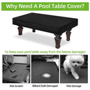 Waterproof Oxford Cloth Billiards Table Cover Dustproof Pool Table Protector