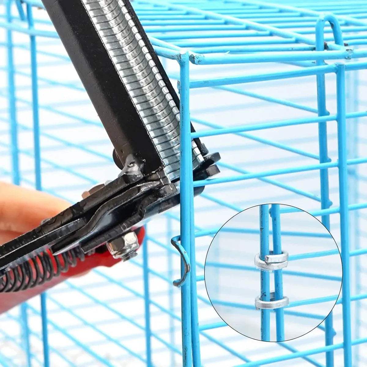 M-Type Nail Ring Pliers Professional Steel Cage Fastener Installation Tool