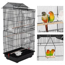 Parrot Cage Large Size Bird Cage Luxury Villa Style Metal Aviary for Pet Indoor