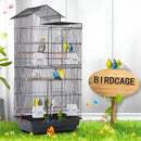 Parrot Cage Large Size Bird Cage Luxury Villa Style Metal Aviary for Pet Indoor