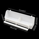 Bird Food Feeder Trough Box Water Bowl Container Cage Accessories Easy Install
